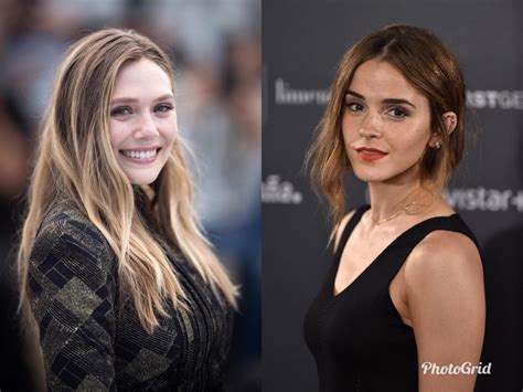 Elizabeth Olsen And Emma Watson